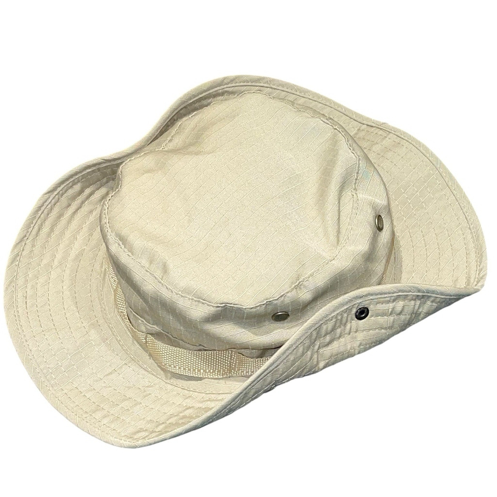 Mens Hiking Fishing Bucket Hat w Snaps & Strap Hat Jungle Type II C.O.R.P. Inc